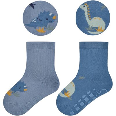 Sterntaler 2er-Pack ABS-Socken Dino - blau - Junge - Size: 19 Sterntaler 2er-Pack ABS-Socken Dino - blau - Junge - Size: 19