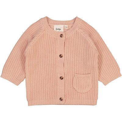 Feetje Strickjacke mit Tasche - rosa - Maedchen - Size: 74 Feetje Strickjacke mit Tasche - rosa - Maedchen - Size: 74