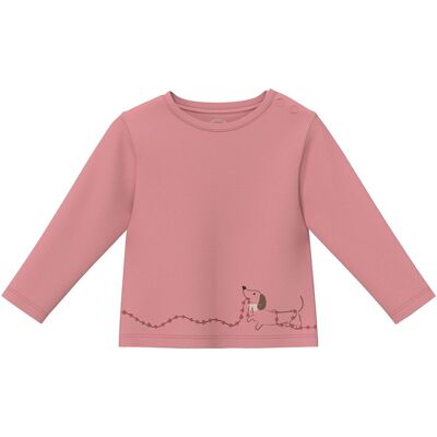 s.Oliver Shirt langarm Hund - rosa - Maedchen - Size: 86 s.Oliver Shirt langarm Hund - rosa - Maedchen - Size: 86