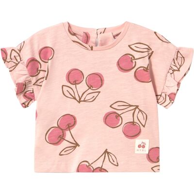 Mayoral T-Shirt Kirschen - rosa - Maedchen - Size: 74 Mayoral T-Shirt Kirschen - rosa - Maedchen - Size: 74