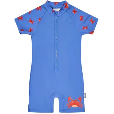Sterntaler Schwimmanzug kurz mit UV-Schutz Krabbe - blau - Junge - Size: 74 Sterntaler Schwimmanzug kurz mit UV-Schutz Krabbe - blau - Junge - Size: 74