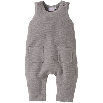 Bornino Strick-Strampler ohne Fuß - grau - Unisex - Size: 50 Bornino Strick-Strampler ohne Fuß - grau - Unisex - Size: 50
