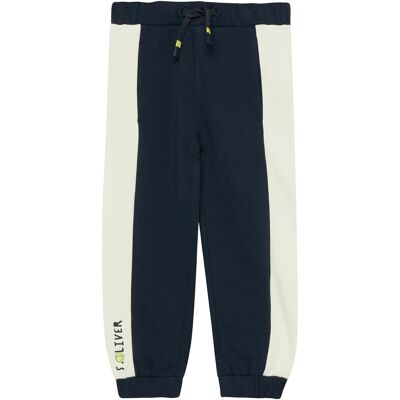 s.Oliver Jogginghose Colorblock - blau natur - Junge - Size: 116 s.Oliver Jogginghose Colorblock - blau natur - Junge - Size: 116