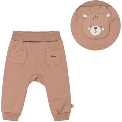 Bornino Jogginghose mit Po-Applikation Bär - braun - Unisex - Size: 50 Bornino Jogginghose mit Po-Applikation Bär - braun - Unisex - Size: 50