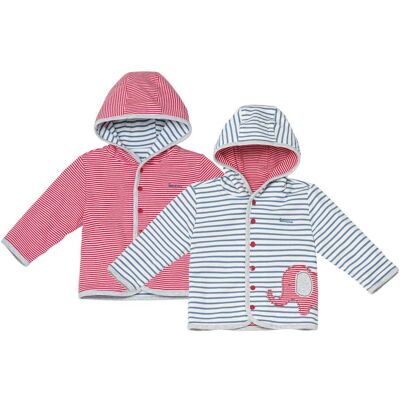 Bornino Wendejacke Elefant Ringel - mehrfarbig - Unisex - Size: 86 Bornino Wendejacke Elefant Ringel - mehrfarbig - Unisex - Size: 86