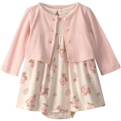 Carter's 2-tlg. Set Bodykleid Flügelarm und Jacke Blumen Rippqualität - natur mehrfarbig - Maedchen - Size: 74 Carter's 2-tlg. Set Bodykleid Flügelarm und Jacke Blumen Rippqualität - natur mehrfarbig - Maedchen - Size: 74