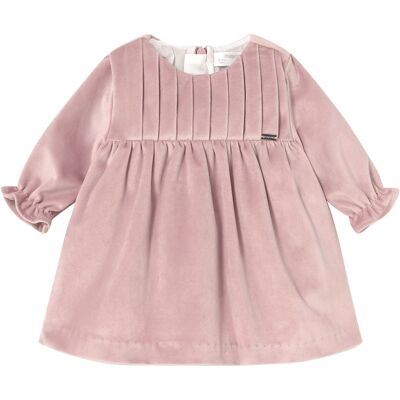 Mayoral Samt-Kleid langarm - rosa - Maedchen - Size: 74 Mayoral Samt-Kleid langarm - rosa - Maedchen - Size: 74