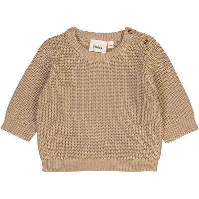 Feetje Strickpullover - beige - Unisex - Size: 86 Feetje Strickpullover - beige - Unisex - Size: 86