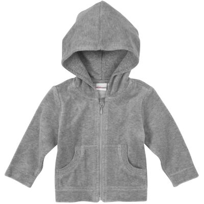 Bornino Nickijacke mit Kapuze - grau - Unisex - Size: 50 Bornino Nickijacke mit Kapuze - grau - Unisex - Size: 50