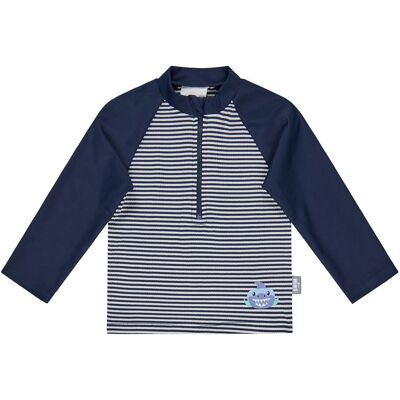 Sterntaler Badeshirt langarm mit UV-Schutz Ringel Hai - blau natur - Junge - Size: 62 Sterntaler Badeshirt langarm mit UV-Schutz Ringel Hai - blau natur - Junge - Size: 62