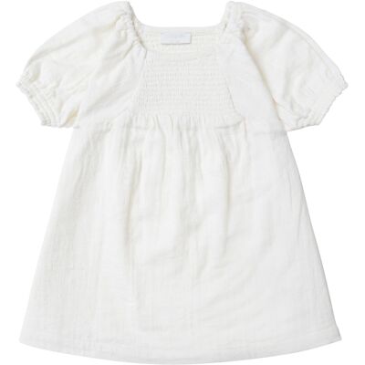 Noppies Kleid kurzarm Leinenoptik - natur - Maedchen - Size: 74 Noppies Kleid kurzarm Leinenoptik - natur - Maedchen - Size: 74