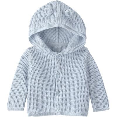 Carter's Strickjacke Kapuze mit Ohren - hellblau - Junge - Size: 62 Carter's Strickjacke Kapuze mit Ohren - hellblau - Junge - Size: 62