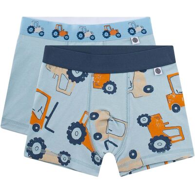 Sanetta 2er-Pack Boxershorts Fahrzeuge - hellblau mehrfarbig - Junge - Size: 128 Sanetta 2er-Pack Boxershorts Fahrzeuge - hellblau mehrfarbig - Junge - Size: 128
