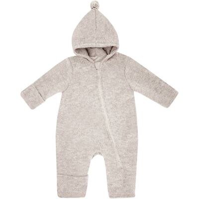 Maximo Wollfleece-Overall - beige - Unisex - Size: 74 Maximo Wollfleece-Overall - beige - Unisex - Size: 74
