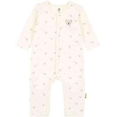 Steiff Schlafoverall Kleeblatt Bär - natur gruen - Unisex - Size: 80 Steiff Schlafoverall Kleeblatt Bär - natur gruen - Unisex - Size: 80