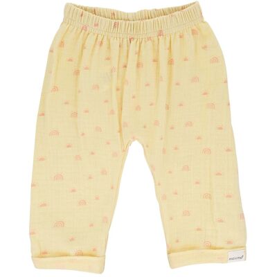 Maximo Musselin-Hose Regenbogen - gelb - Maedchen - Size: 86 Maximo Musselin-Hose Regenbogen - gelb - Maedchen - Size: 86