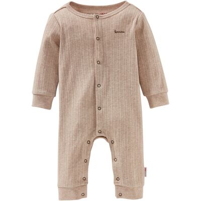 Bornino Schlafoverall Rippqualität - beige - Unisex - Size: 50 Bornino Schlafoverall Rippqualität - beige - Unisex - Size: 50