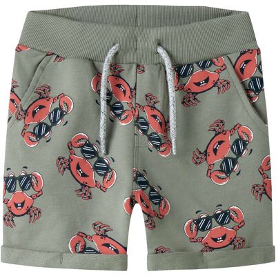 name it Sweat-Bermudas Krabben - oliv mehrfarbig - Junge - Size: 98 name it Sweat-Bermudas Krabben - oliv mehrfarbig - Junge - Size: 98