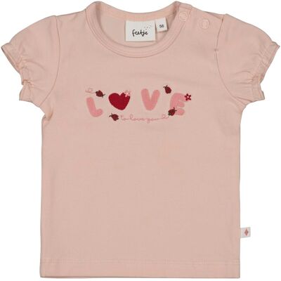 Feetje T-Shirt Love Marienkäfer - rosa - Maedchen - Size: 62 Feetje T-Shirt Love Marienkäfer - rosa - Maedchen - Size: 62