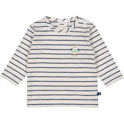 Feetje Shirt langarm Ringel Möwe - natur blau - Junge - Size: 80 Feetje Shirt langarm Ringel Möwe - natur blau - Junge - Size: 80