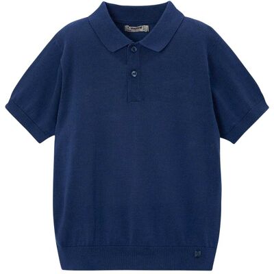 Mayoral Polo-T-Shirt Feinstrick - blau - Junge - Size: 116 Mayoral Polo-T-Shirt Feinstrick - blau - Junge - Size: 116