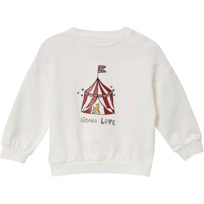 s.Oliver Sweatshirt Zirkus - natur - Maedchen - Size: 74 s.Oliver Sweatshirt Zirkus - natur - Maedchen - Size: 74