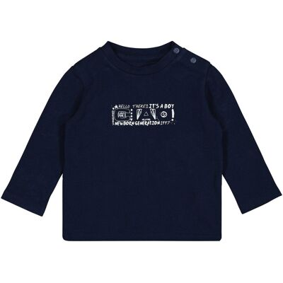 VINGINO Shirt langarm Ciao - blau - Junge - Size: 50 VINGINO Shirt langarm Ciao - blau - Junge - Size: 50
