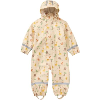 Bornino Regenanzug mit abnehmbarer Kapuze - beige mehrfarbig - Unisex - Size: 98 Bornino Regenanzug mit abnehmbarer Kapuze - beige mehrfarbig - Unisex - Size: 98