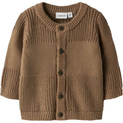 name it Strickjacke - braun - Junge - Size: 86 name it Strickjacke - braun - Junge - Size: 86