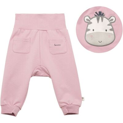 Bornino Jogginghose mit Po-Applikation Zebra - rosa - Maedchen - Size: 50 Bornino Jogginghose mit Po-Applikation Zebra - rosa - Maedchen - Size: 50