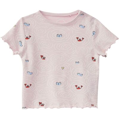 s.Oliver T-Shirt Krokodile Krabben - rosa - Maedchen - Size: 74 s.Oliver T-Shirt Krokodile Krabben - rosa - Maedchen - Size: 74
