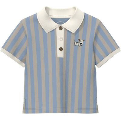 s.Oliver Polo-T-Shirt Hund Ringel - mehrfarbig - Junge - Size: 86 s.Oliver Polo-T-Shirt Hund Ringel - mehrfarbig - Junge - Size: 86