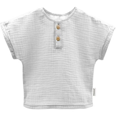 Maximo Musselin-T-Shirt - natur - Unisex - Size: 74 Maximo Musselin-T-Shirt - natur - Unisex - Size: 74