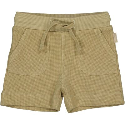 Levv Shorts mit Taschen Waffelpiqué - oliv - Junge - Size: 74 Levv Shorts mit Taschen Waffelpiqué - oliv - Junge - Size: 74