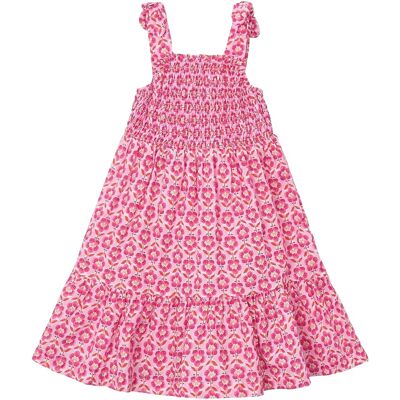 Mayoral Kleid ohne Arm Blumen - rosa mehrfarbig - Maedchen - Size: 116 Mayoral Kleid ohne Arm Blumen - rosa mehrfarbig - Maedchen - Size: 116