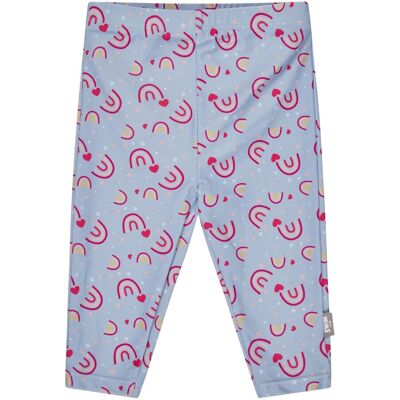 Sterntaler Capri-Schwimmleggings mit Windeleinsatz und UV-Schutz Regenbogen - hellblau rosa - Maedchen - Size: 74 Sterntaler Capri-Schwimmleggings mit Windeleinsatz und UV-Schutz Regenbogen - hellblau rosa - Maedchen - Size: 74