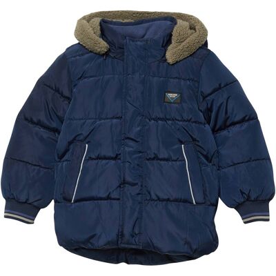 s.Oliver Steppmantel mit Kapuze - blau - Junge - Size: 98 s.Oliver Steppmantel mit Kapuze - blau - Junge - Size: 98