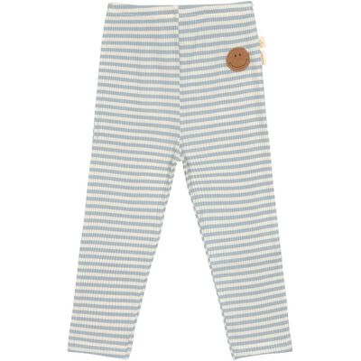 Lässig Leggings Rippqualität Ringel Smiley Little Gang - natur hellblau mehrfarbig - Junge - Size: 74 Lässig Leggings Rippqualität Ringel Smiley Little Gang - natur hellblau mehrfarbig - Junge - Size: 74
