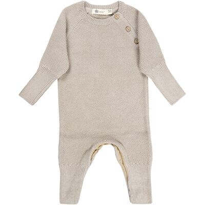 Sterntaler Strickoverall mit Mitwachsbündchen - beige - Unisex - Size: 74 Sterntaler Strickoverall mit Mitwachsbündchen - beige - Unisex - Size: 74