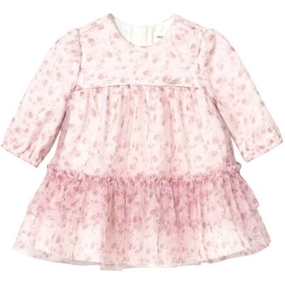 Mayoral Tüllkleid langarm Blüten - rosa - Maedchen - Size: 86 Mayoral Tüllkleid langarm Blüten - rosa - Maedchen - Size: 86