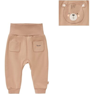 Bornino Jogginghose mit Po-Applikation Bär - braun - Unisex - Size: 86 Bornino Jogginghose mit Po-Applikation Bär - braun - Unisex - Size: 86