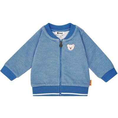 Steiff Collegejacke Bär - blau - Junge - Size: 80 Steiff Collegejacke Bär - blau - Junge - Size: 80