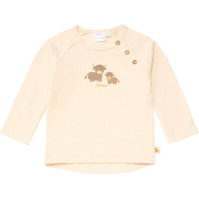 Bornino Raglanshirt langarm Rinder - natur - Junge - Size: 50 Bornino Raglanshirt langarm Rinder - natur - Junge - Size: 50