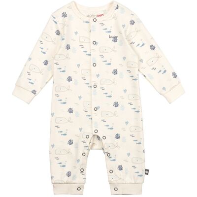 Bornino Schlafoverall Ocean - natur - Junge - Size: 86 Bornino Schlafoverall Ocean - natur - Junge - Size: 86