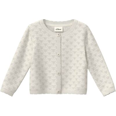s.Oliver Ajour-Strickjacke - natur - Maedchen - Size: 74 s.Oliver Ajour-Strickjacke - natur - Maedchen - Size: 74