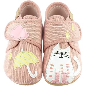 Living Kitzbühel Hausschuhe mit Klettverschluss Katze - rosa - Maedchen - Size: 18 Living Kitzbühel Hausschuhe mit Klettverschluss Katze - rosa - Maedchen - Size: 18