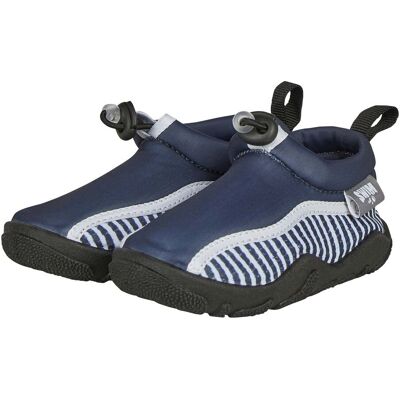 Sterntaler Aqua-Schuhe mit Kordelstopper Ringel - blau natur - Junge - Size: 23 Sterntaler Aqua-Schuhe mit Kordelstopper Ringel - blau natur - Junge - Size: 23