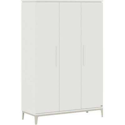 yuny by PAIDI Kleiderschrank Cutie Lea 3-türig - weiss - Unisex yuny by PAIDI Kleiderschrank Cutie Lea 3-türig - weiss - Unisex
