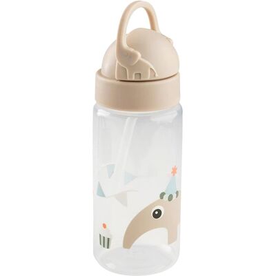 Done by Deer Trinkflasche mit Strohhalm, 350ml - natur - Unisex Done by Deer Trinkflasche mit Strohhalm, 350ml - natur - Unisex