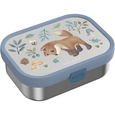 Mepal Bento-Brotdose Edelstahl - blau - Maedchen Mepal Bento-Brotdose Edelstahl - blau - Maedchen